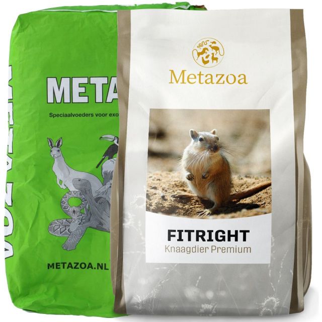 Metazoa FitRight  Knaagdierkorrel Premium -15 kg 