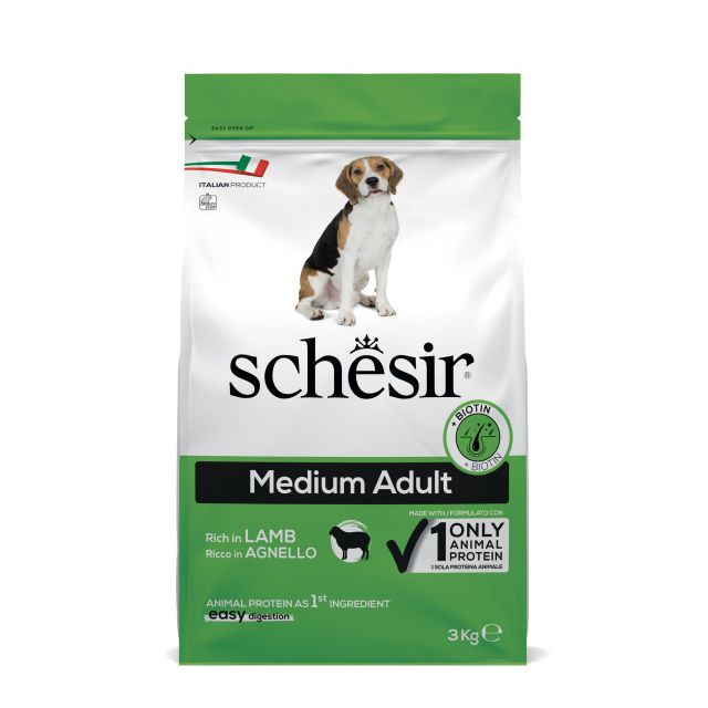 Schesir Hond Dry Maintenance Medium Lam -3 kg 