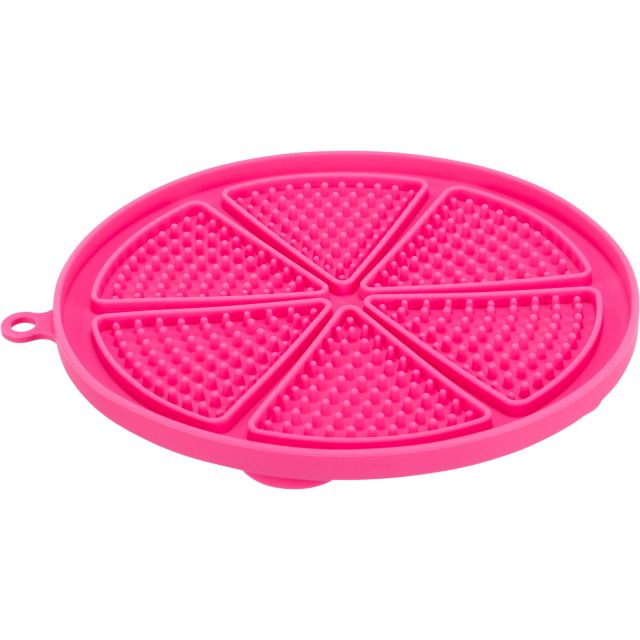 Trixie Lick'n'Snack Mat met Zuignappen Silicoon -18 cm  Pink