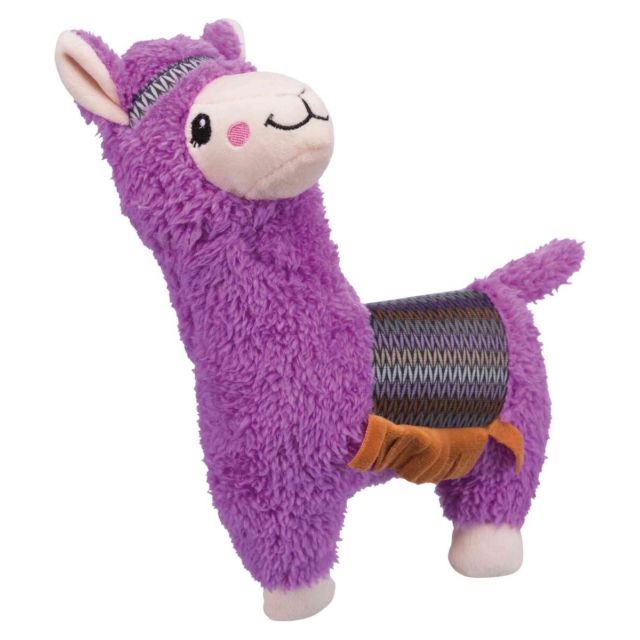 Trixie Alpaca Pluche Paars -31 cm 