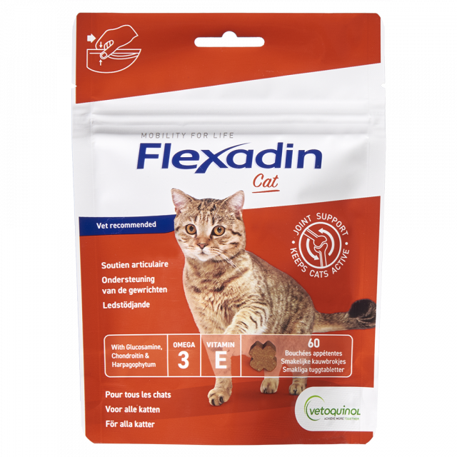 Flexadin Cat Chews -60 stuks  OP=OP