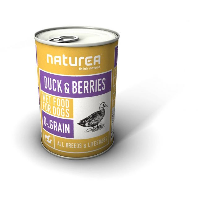 Naturea Wetfood Duck & Berries -400 gram