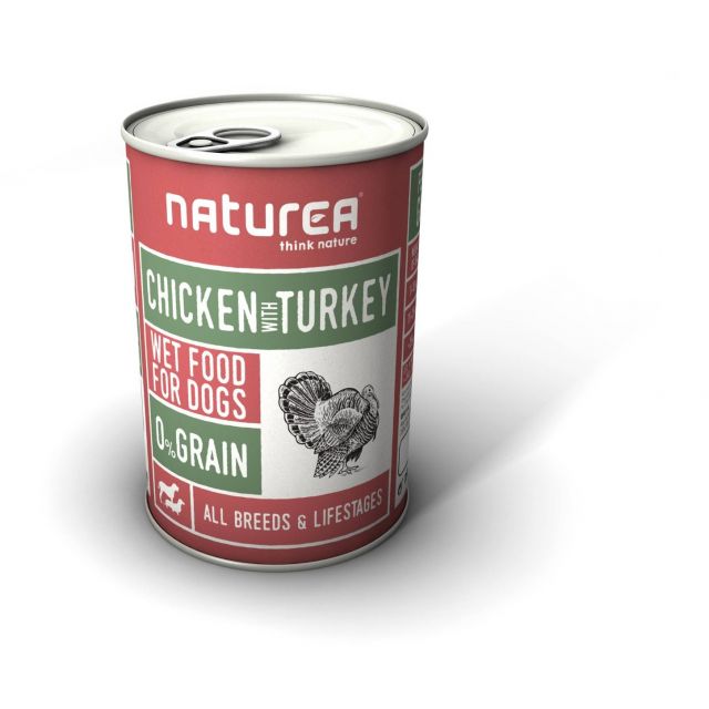 Naturea Wetfood Chicken & Turkey -400 gram