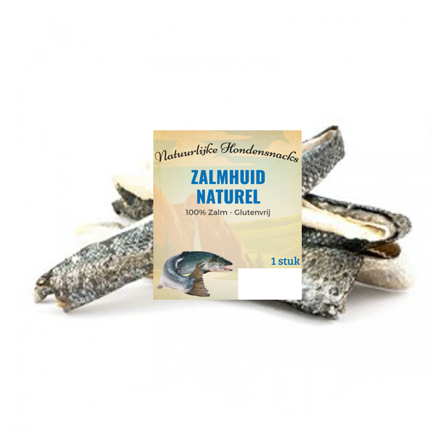 Zalmhuid Naturel  -150 gram