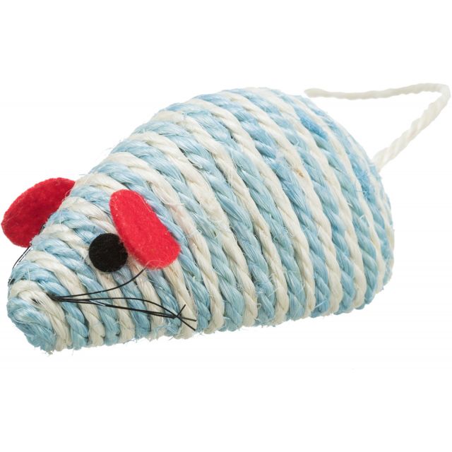 Trixie Muis XXl Sisal -10 cm - Assortie Kleuren