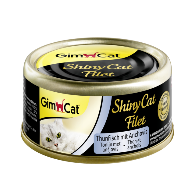 Gimcat Shinycat Filet Tonijn & Ansjovis - 70 gr