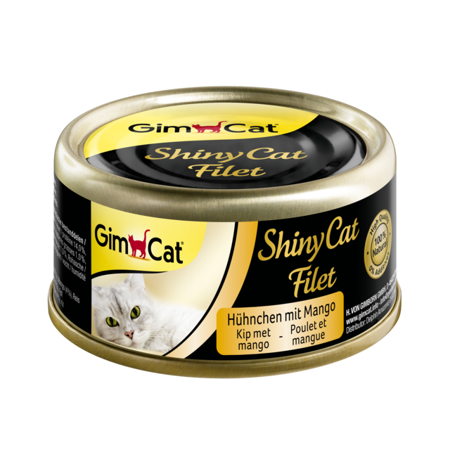 Gimcat Shinycat Filet Kip & Mango - 70 gr