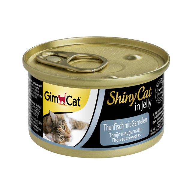 Gimcat Shinycat in Jelly Tonijn & Garnaal - 70 gr