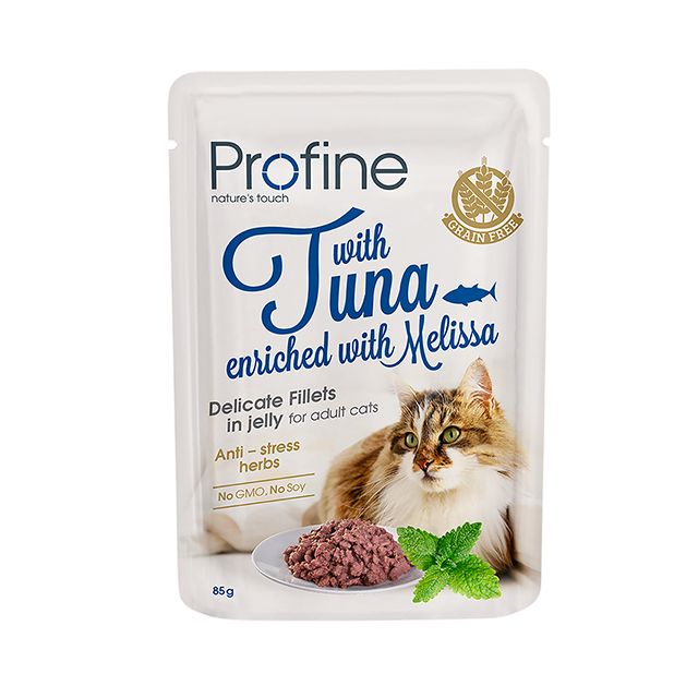 Profine Adult Cat Pouch Fillets in Jelly Tuna -85 gram