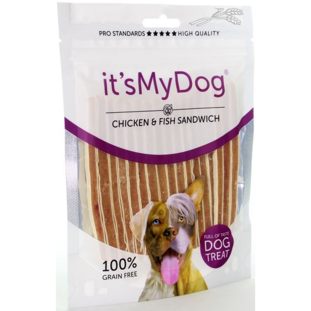 It's My Dog Chicken & Fish Sandwich -85 gram