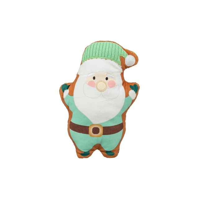 Xmas Trixie Kerstman Pluche Groen -22 cm 