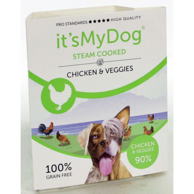 It's My Dog Steam Cooked Chicken & Veggies -395 gram