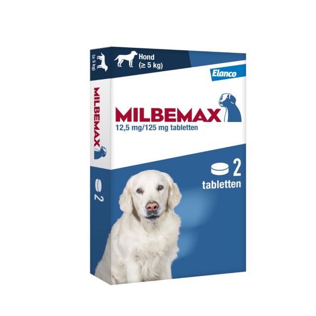 Milbemax Honden  (5-25 kg) -2 tabletten