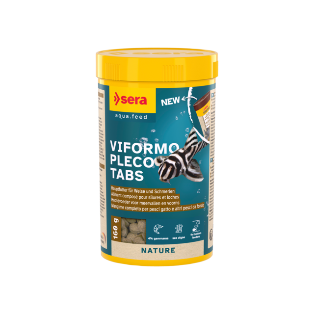 Sera Viformo Pleco Tabs Nature -250 ml