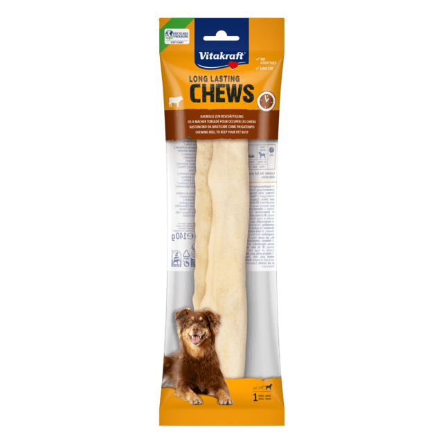 Vitakraft Natural Chews Witte KauwRoll 10"