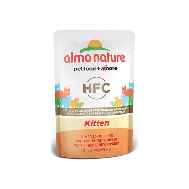 Almo Nature Kitten Kip -55 gram