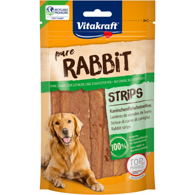 Vitakraft Pure Rabbit Reepjes -80 gram