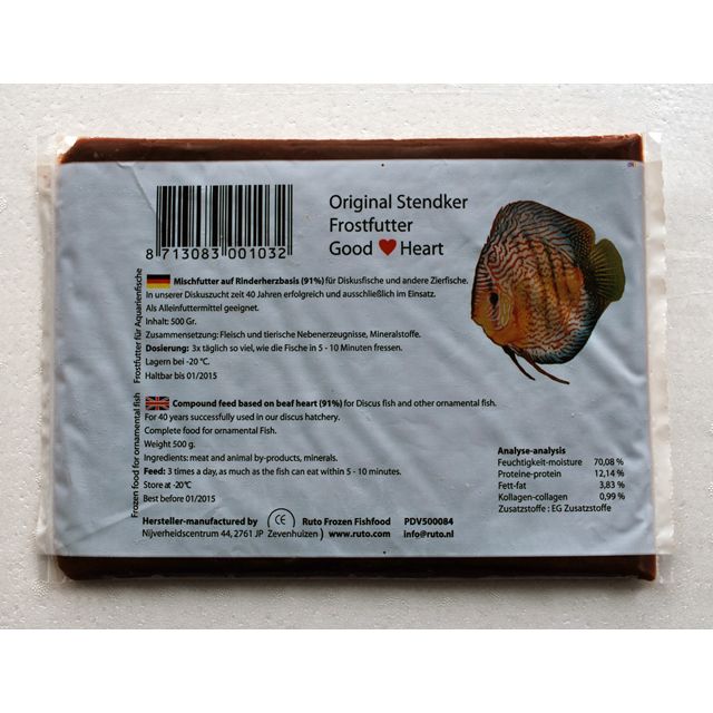 Ruto Stendker  Discusfood -500 gram Flatpack 