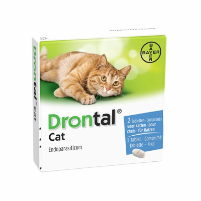 Drontal Cat - 2 Tabletten (1 Tabl Per 4 kg)