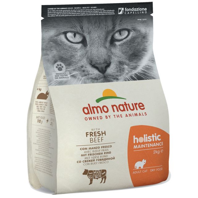 Almo Nature Holistic Cat Rundvlees & Rijst -2 kg 