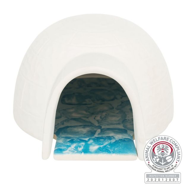Trixie Hamster/ Muizen Iglo Met Koelplaat -13x9x15 cm 