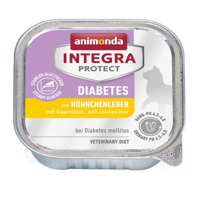 InteGra Cat Diabetes Chickenliver  -100Gr