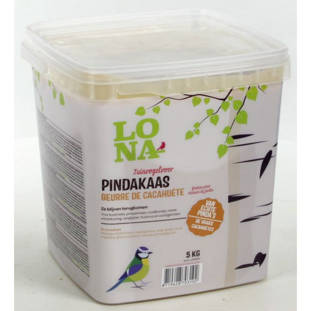 Lona Pindakaas Met Pinda's Emmer -5 kg 