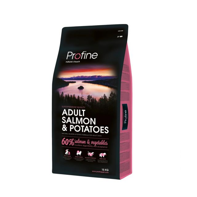 Profine Adult Salmon & Potatoes Met 60% Zalm & Groenten -15 kg 