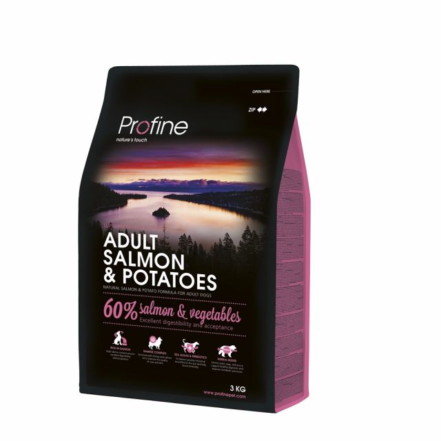 Profine Adult Salmon & Potatoes Met 60% Zalm & Groenten -3 kg 