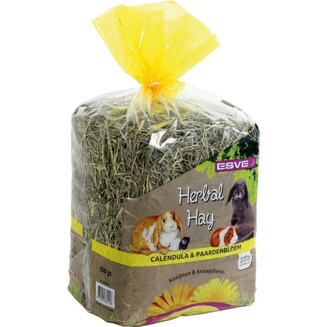 Esve Kruiden Hooi  Calendula&Paardenbloem -500 gram