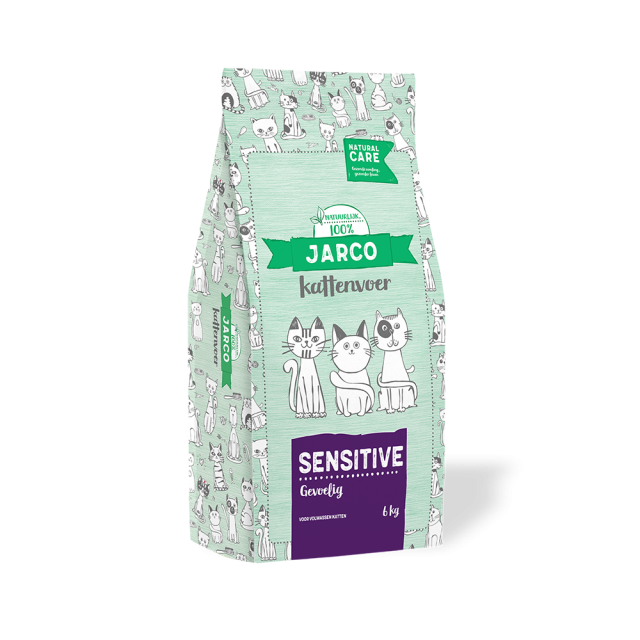 Jarco Cat Natural Sensitive  -6 kg 