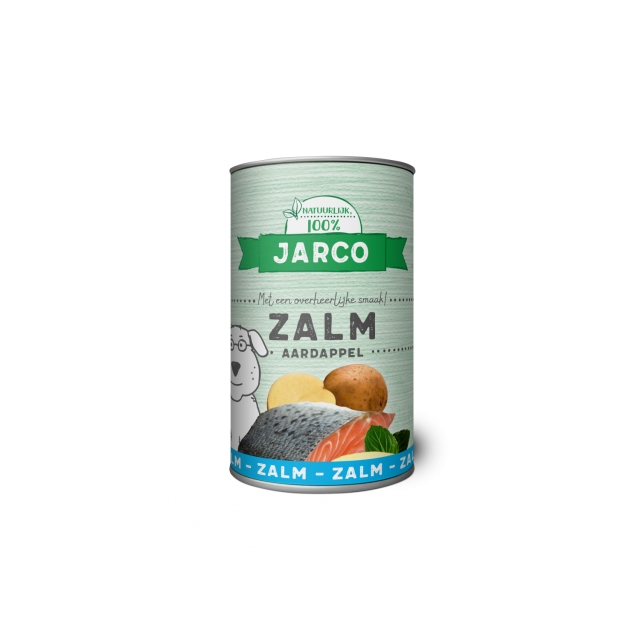 Jarco Dog Blik Zalm -400 gram