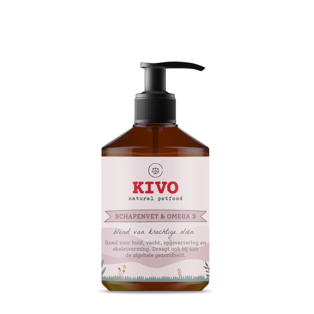 Kivo Schapenvet Met Knoflook & Zeewier -500 ml