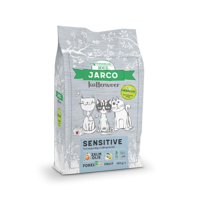 Jarco Premium cat Vers Sensitive Forel -2 kg 