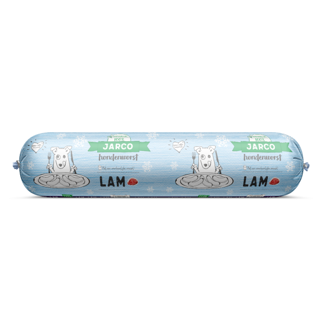 Jarco Dog Diepvriesworst Lam -250 gram
