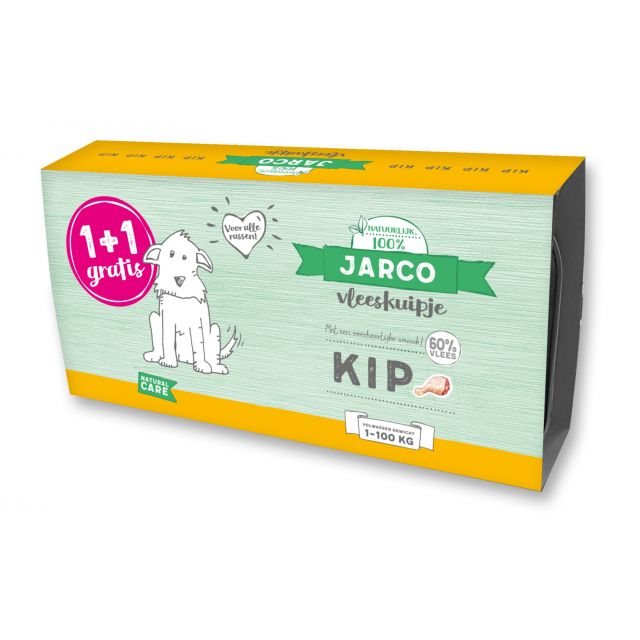 Jarco Dog Vleeskuipje Kip -2x150 gram