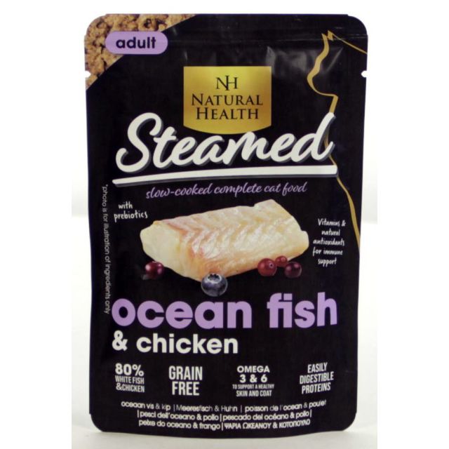 Natural Health cat Steamed Ocean Fish -85 gram