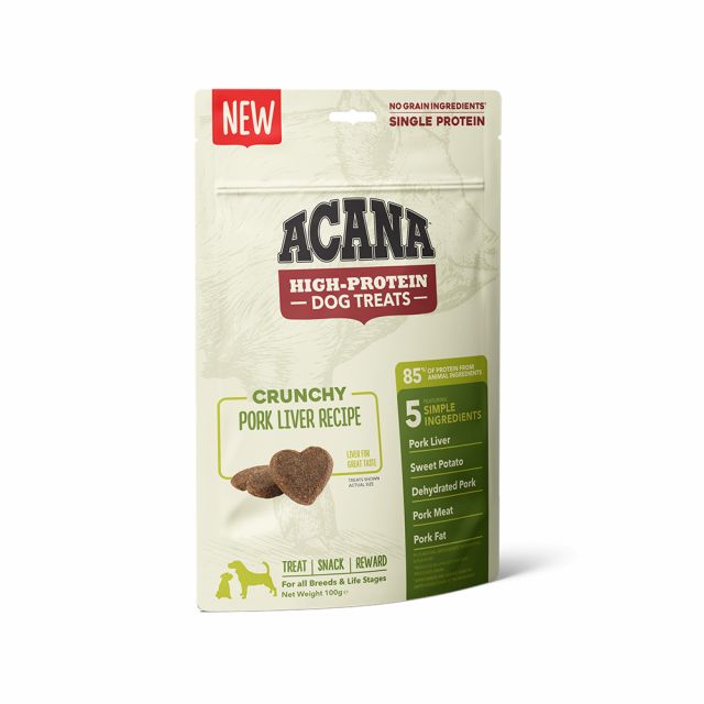 Acana High-Protein Dog Treat Pork -100 gram  