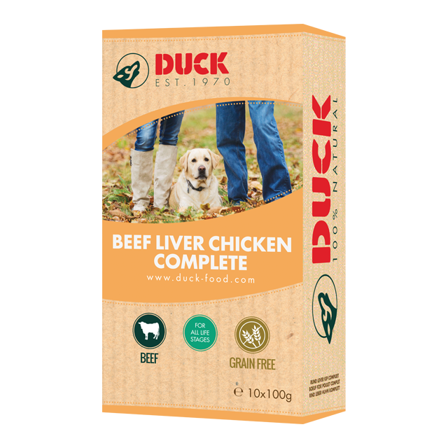 Duck Rund/ Lever/ Kip  Complete -1 kg 