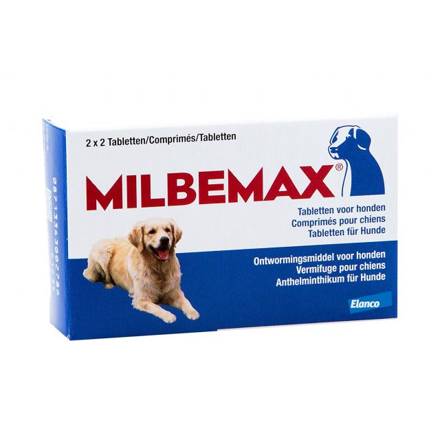 Milbemax Honden  (5-25 kg) - 4 stuks
