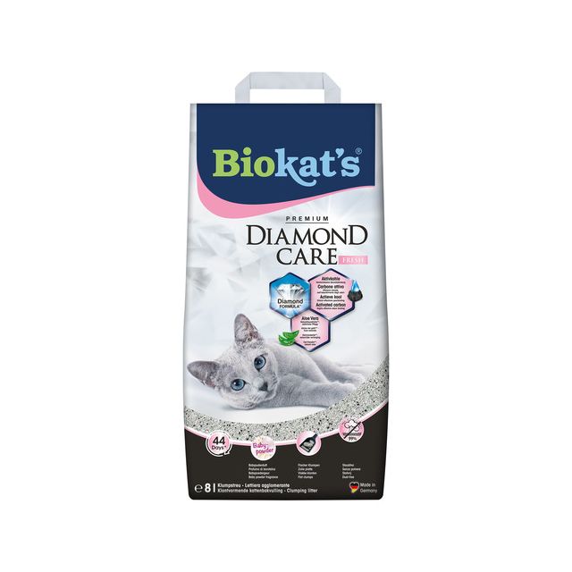Biokat's Kattenbakvulling  Diamond Care Fresh -8 Liter  