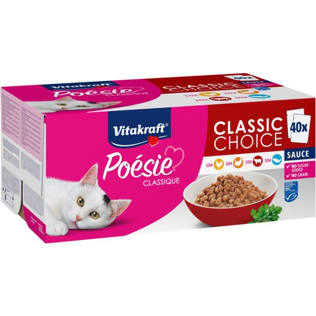 Vitakraft Poesie Classique Big Pack 40x85 gram
