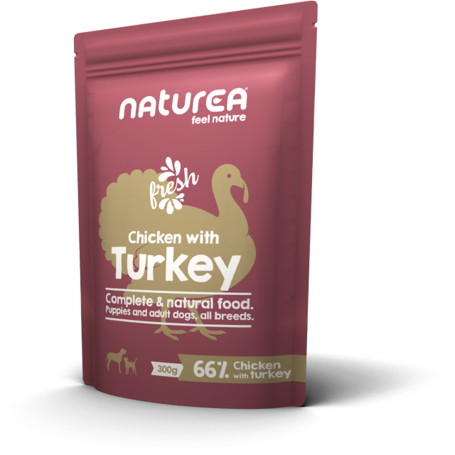 Naturea Dog Wet Food Chicken & Turkey -300 gram