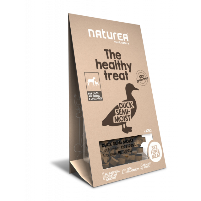 Naturea Dog Treats Duck Semi-Moist -100 gram