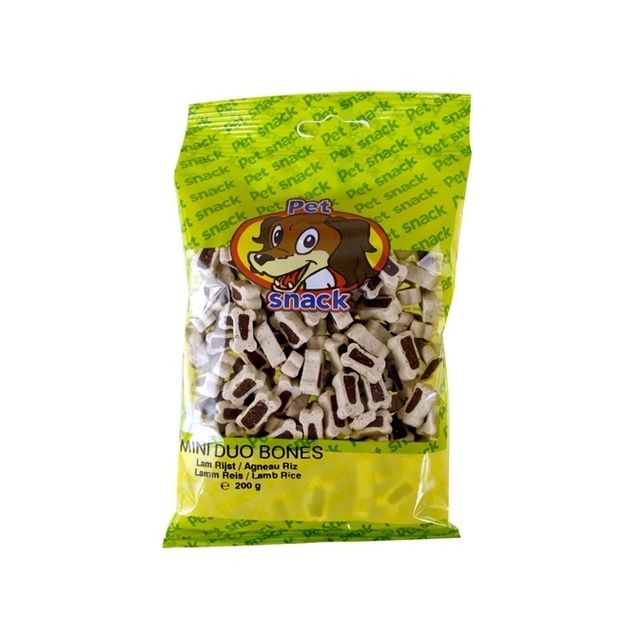 Petsnack Botjes Duo Lam & Rijst - 14x200 gr