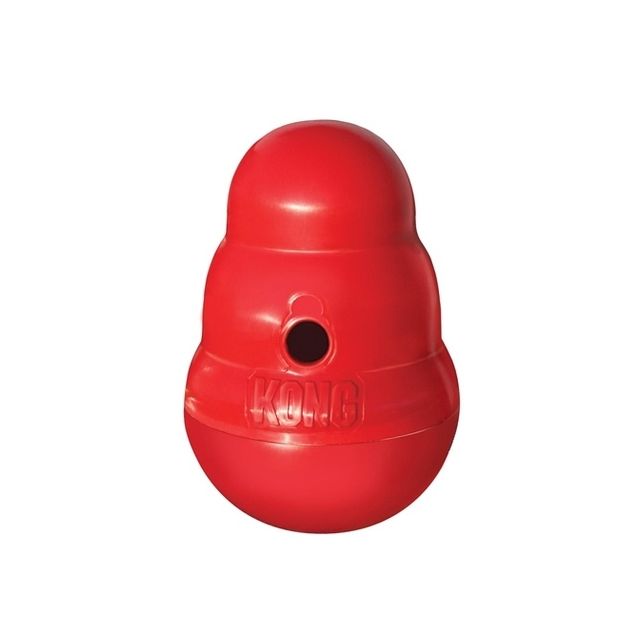 KONG Snack Dispenser Wobbler Rood - 19x13 cm