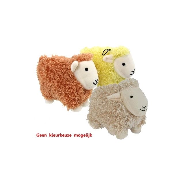 Happy Pet Curly Pet Pluche Schaap - 19x12x15 cm