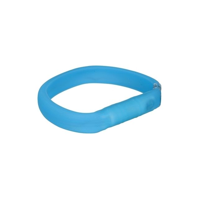 Trixie Halsband Usb Flash Light Lichtgevend Oplaadbaar Blauw 30 Mmx35 cm