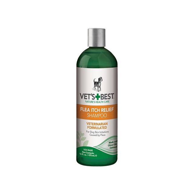Vets Best Flea Itch Relief Shampoo -470 ml