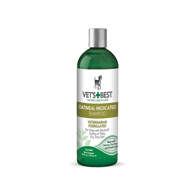 Vets Best Oatmeal Medicated Shampoo -470 ml